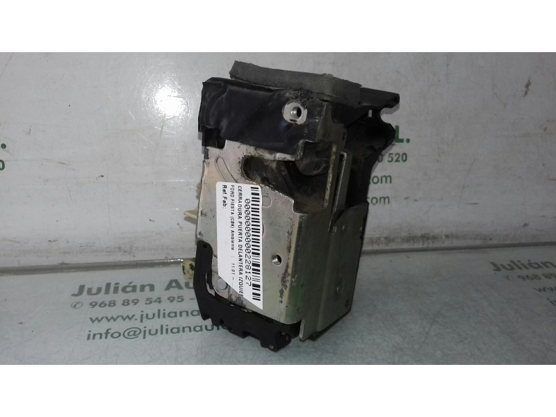 Recambio de cerradura puerta delantera izquierda para ford fiesta (cbk) ambiente referencia OEM IAM   ELECTRICA