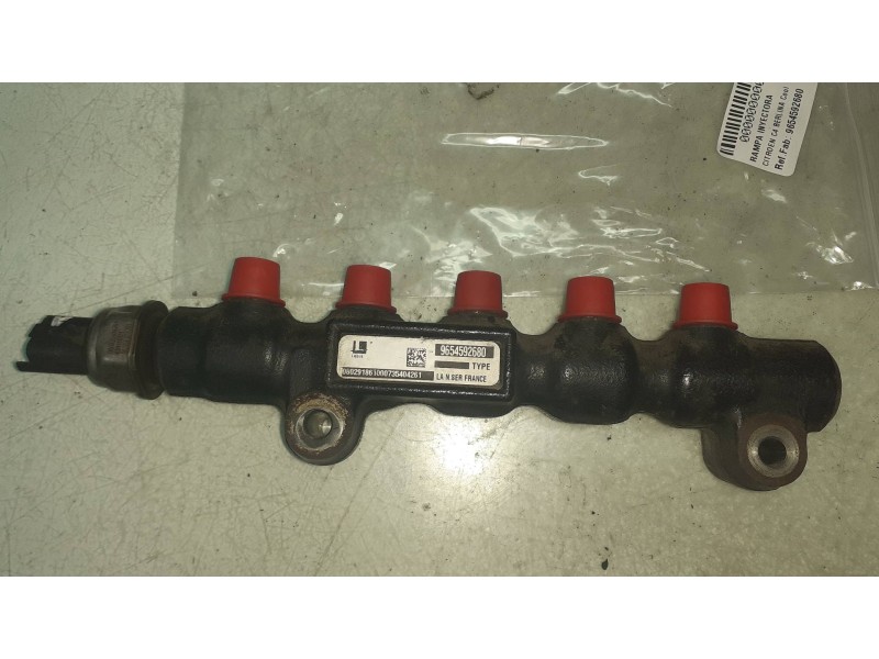 Recambio de rampa inyectora para citroen c4 berlina cool referencia OEM IAM 9654592680 6PK1001 9655465480