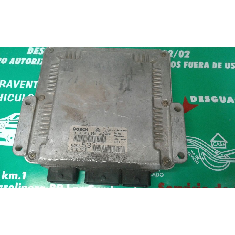 Recambio de centralita motor uce para citroen xsara picasso 2.0 hdi exclusive referencia OEM IAM 0281010996 9646774280 EDC15C2