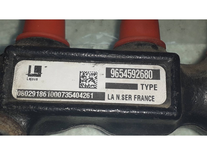 Recambio de rampa inyectora para citroen c4 berlina cool referencia OEM IAM 9654592680 6PK1001 9655465480