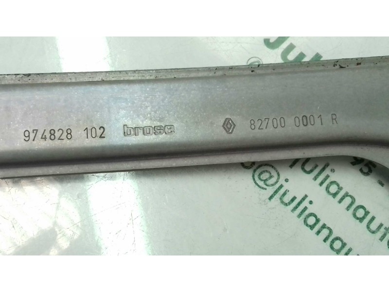 Recambio de elevalunas trasero derecho para renault laguna iii limited referencia OEM IAM 827000001R 974828102 ELECTRICO