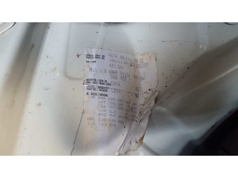 seat mii (kf1) del año 2013