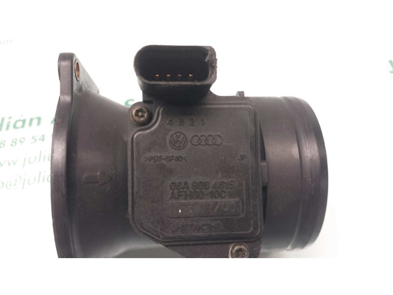 Recambio de caudalimetro para audi a3 (8l) 1.6 ambiente referencia OEM IAM 06A906461B AFH3010C HITACHI