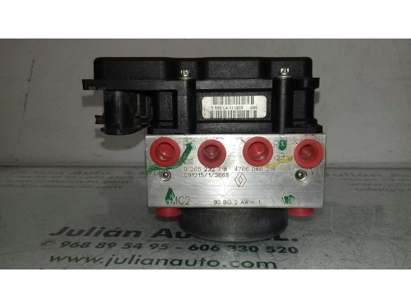 Recambio de abs para dacia sandero básico referencia OEM IAM 0265232718 476604621R 0265801018