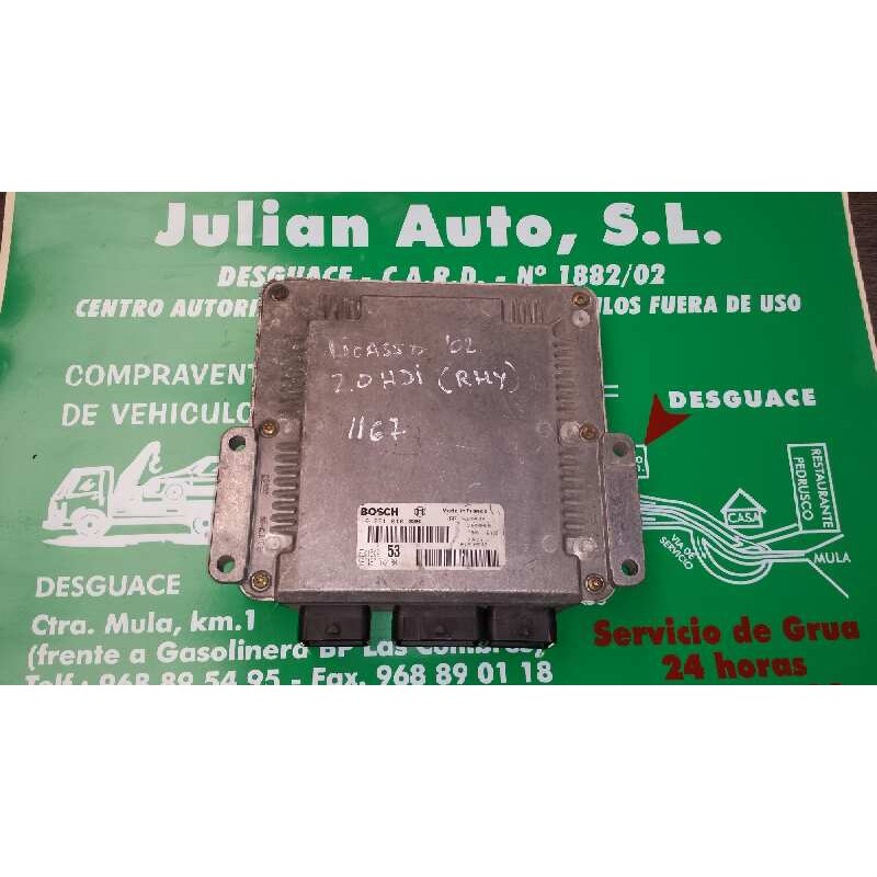 Recambio de centralita motor uce para citroen xsara picasso 2.0 hdi vivace referencia OEM IAM 0281010996 9646774280 EDC15C2