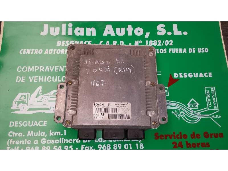 Recambio de centralita motor uce para citroen xsara picasso 2.0 hdi vivace referencia OEM IAM 0281010996 9646774280 EDC15C2