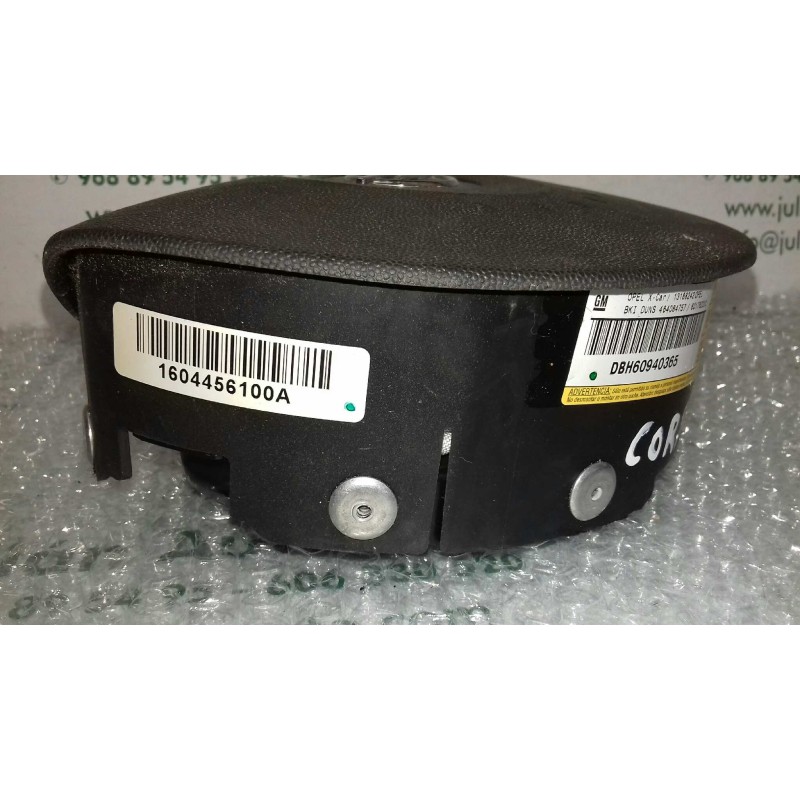 Recambio de airbag delantero izquierdo para opel corsa c enjoy referencia OEM IAM 13188242 464064757 DBH60940365