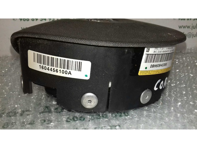 Recambio de airbag delantero izquierdo para opel corsa c enjoy referencia OEM IAM 13188242 464064757 DBH60940365