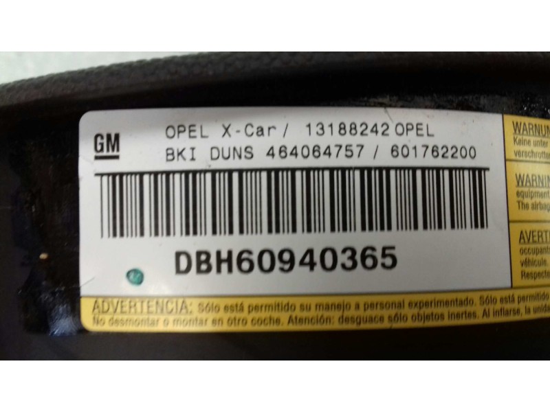 Recambio de airbag delantero izquierdo para opel corsa c enjoy referencia OEM IAM 13188242 464064757 DBH60940365