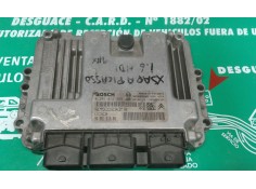 Recambio de centralita motor uce para citroen xsara picasso 1.6 hdi 110 exclusive referencia OEM IAM 0281012468 9656161680 EDC16