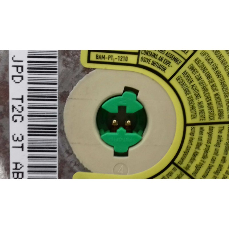 Recambio de airbag delantero izquierdo para opel corsa c enjoy referencia OEM IAM 13188242 464064757 DBH60940365