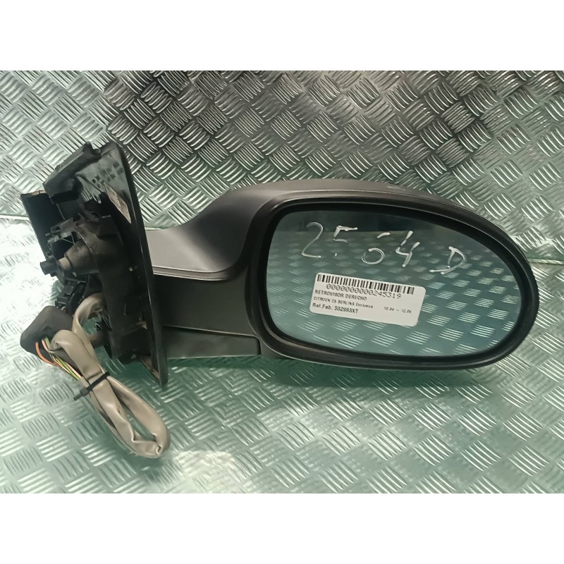 Recambio de retrovisor derecho para citroen c5 berlina exclusive referencia OEM IAM 532993XT 12283070 ELECTRICO