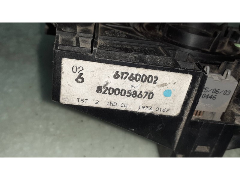 Recambio de anillo airbag para renault clio ii symbol 1.5 dci authentique referencia OEM IAM 61760002 8200058670 