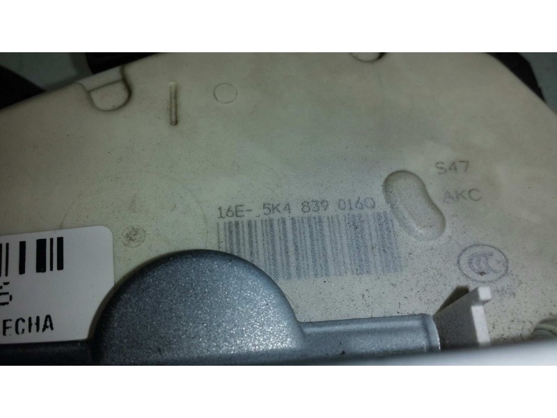 Recambio de cerradura puerta trasera derecha para seat leon (5f1) style referencia OEM IAM 5K4839016Q  7 PINES