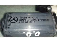 Recambio de motor elevalunas delantero derecho para mercedes-benz clase s (w221) berlina 320 / 350 cdi (221.022) referencia OEM  2