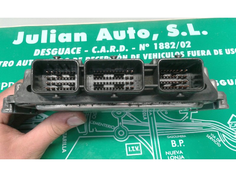 Recambio de centralita motor uce para citroen xsara picasso 1.6 hdi 110 exclusive referencia OEM IAM 0281012468 9656161680 EDC16