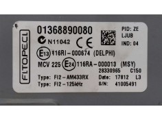 Recambio de caja reles / fusibles para citroen nemo sx plus referencia OEM IAM 01368890080 F12 125 DELPHI 2