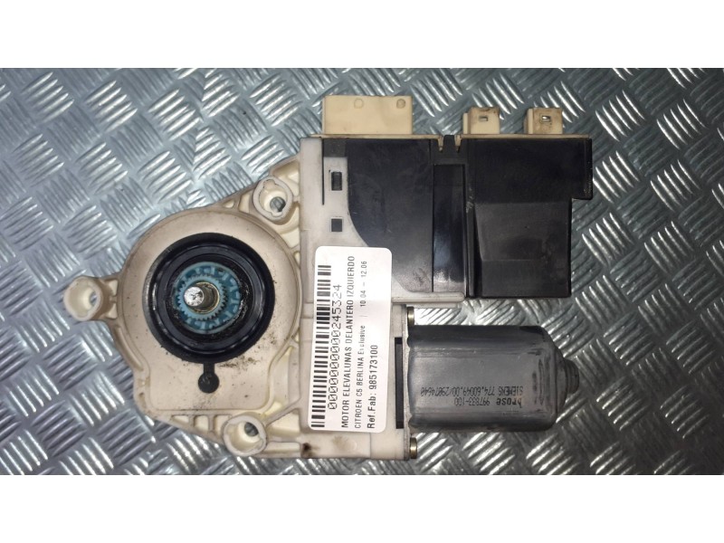 Recambio de motor elevalunas delantero izquierdo para citroen c5 berlina exclusive referencia OEM IAM 985173100 7746004900 99783
