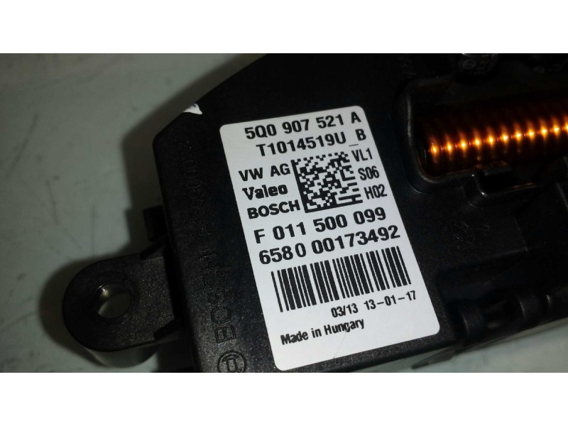 Recambio de resistencia calefaccion para seat leon (5f1) style referencia OEM IAM 5Q0907521A T1014519U F011500099
