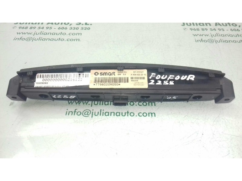 Recambio de warning para smart forfour forfour 47 kw referencia OEM IAM A4548202310 MN900321 385006
