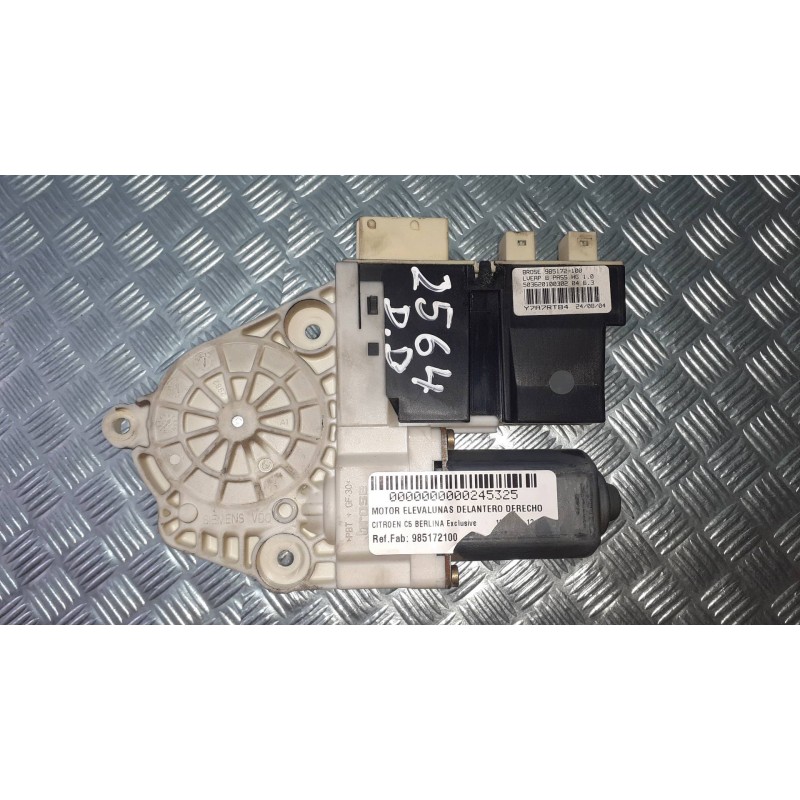 Recambio de motor elevalunas delantero derecho para citroen c5 berlina exclusive referencia OEM IAM 985172100 997834100 77460050