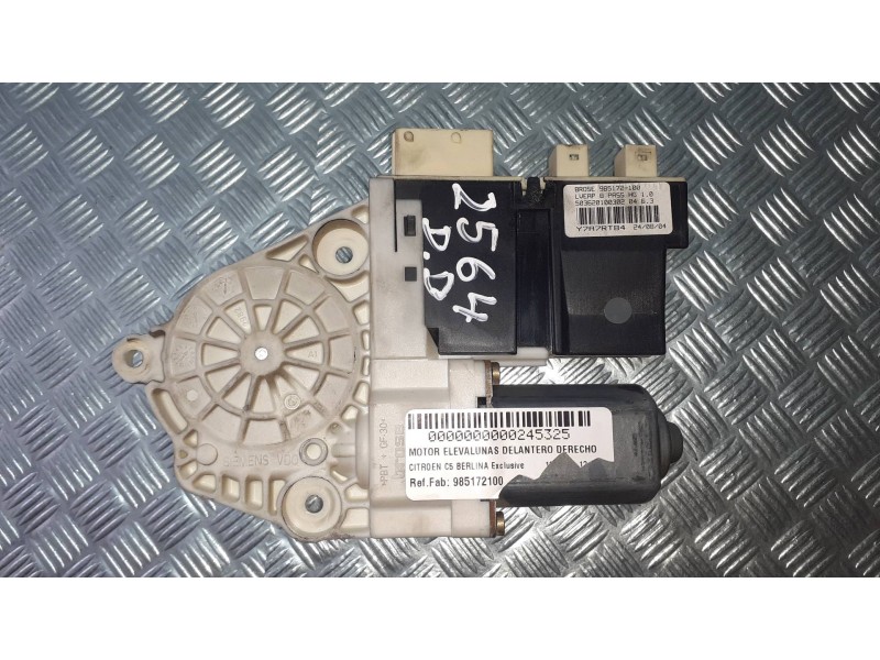 Recambio de motor elevalunas delantero derecho para citroen c5 berlina exclusive referencia OEM IAM 985172100 997834100 77460050