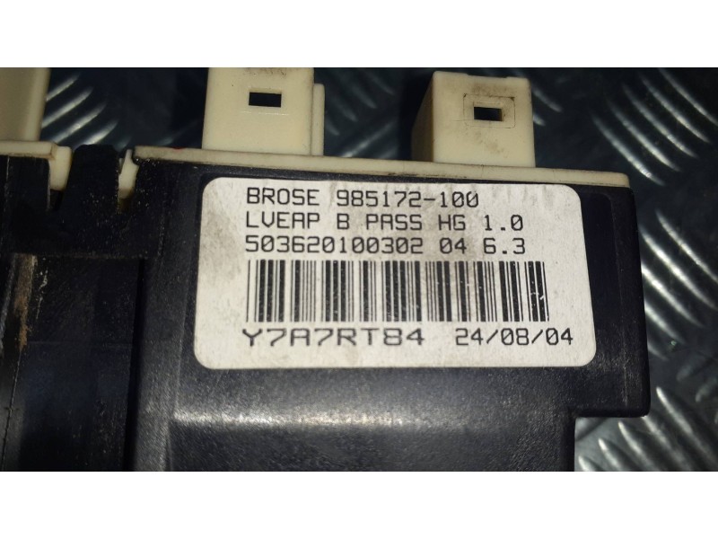 Recambio de motor elevalunas delantero derecho para citroen c5 berlina exclusive referencia OEM IAM 985172100 997834100 77460050