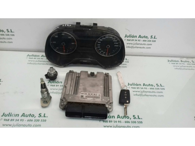 Recambio de centralita motor uce para seat leon (5f1) style referencia OEM IAM 04L907309B 0281018510 KIT - BOSCH