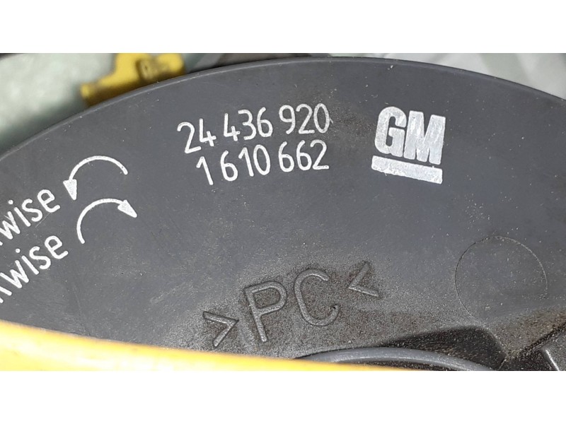 Recambio de anillo airbag para opel zafira a referencia OEM IAM 24436920 1610662 