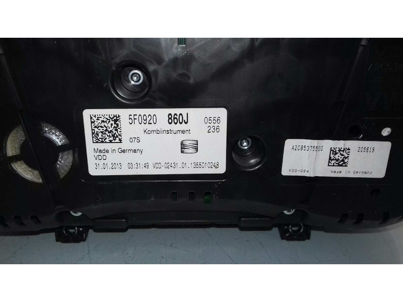 Recambio de centralita motor uce para seat leon (5f1) style referencia OEM IAM 04L907309B 0281018510 KIT - BOSCH