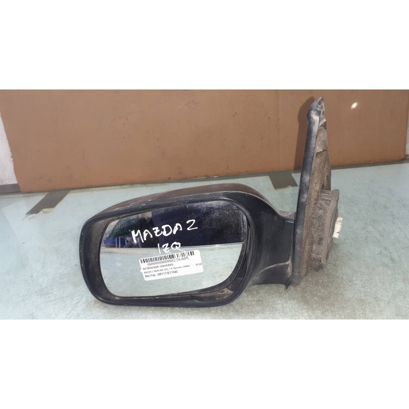 Recambio de retrovisor izquierdo para mazda 2 berlina (dy) 1.6 sportive (74kw) referencia OEM IAM 3M7117E715AC 014202 ELECTRICO