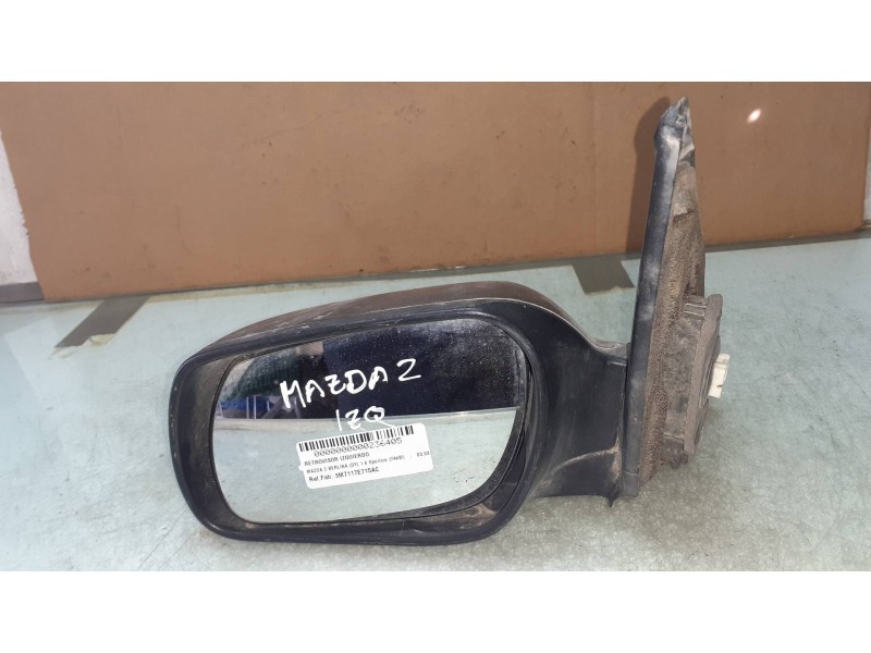 Recambio de retrovisor izquierdo para mazda 2 berlina (dy) 1.6 sportive (74kw) referencia OEM IAM 3M7117E715AC 014202 ELECTRICO