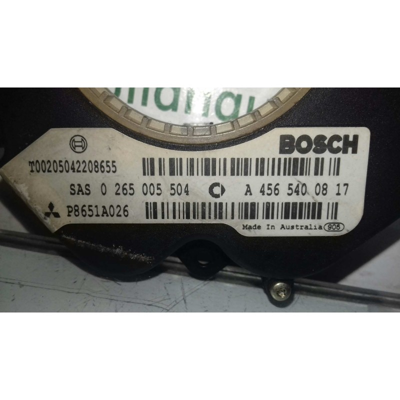 Recambio de sensor para smart forfour forfour 47 kw referencia OEM IAM 0265005504 A4565400817 ANGULO GIRO