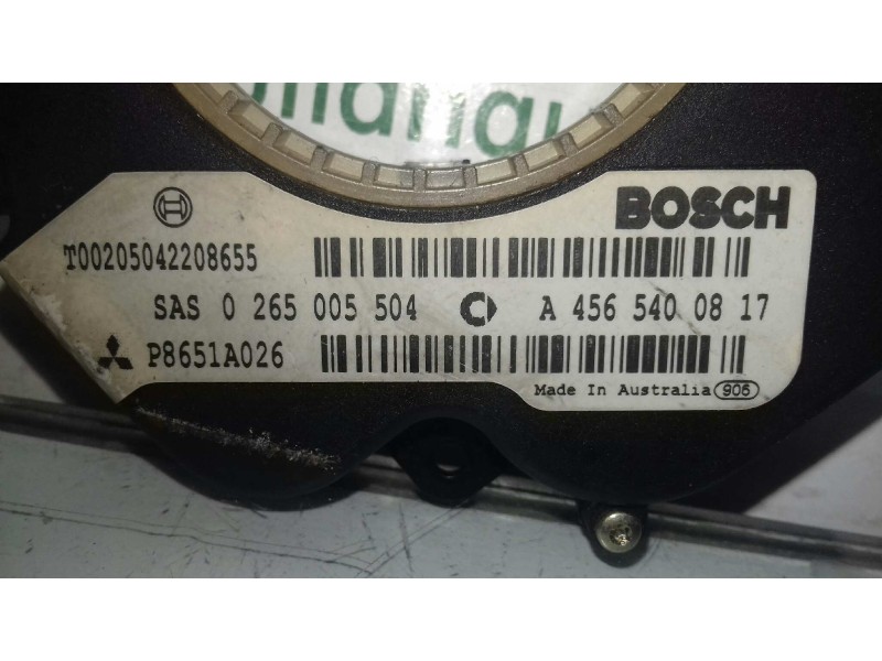 Recambio de sensor para smart forfour forfour 47 kw referencia OEM IAM 0265005504 A4565400817 ANGULO GIRO