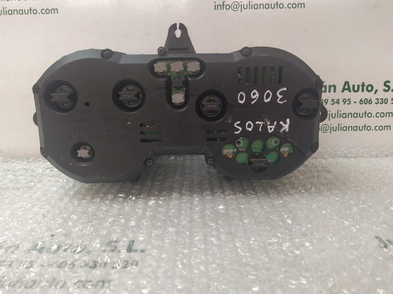 Recambio de cuadro instrumentos para chevrolet kalos 1.4 se referencia OEM IAM 96426348 MS6K243158 