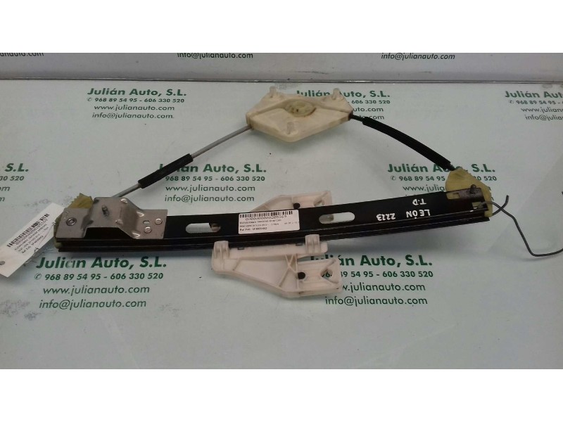 Recambio de elevalunas trasero derecho para seat leon (5f1) style referencia OEM IAM 5F4839462  ELECTRICO