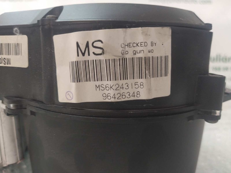 Recambio de cuadro instrumentos para chevrolet kalos 1.4 se referencia OEM IAM 96426348 MS6K243158 