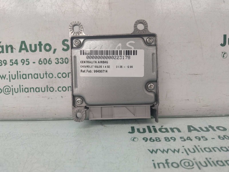 Recambio de centralita airbag para chevrolet kalos 1.4 se referencia OEM IAM 96430714 7088904 24110604
