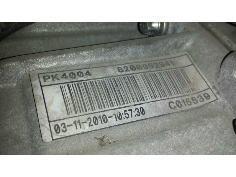 Recambio de caja cambios para renault laguna iii authentique referencia OEM IAM PK4004  6 VELOCIDADES