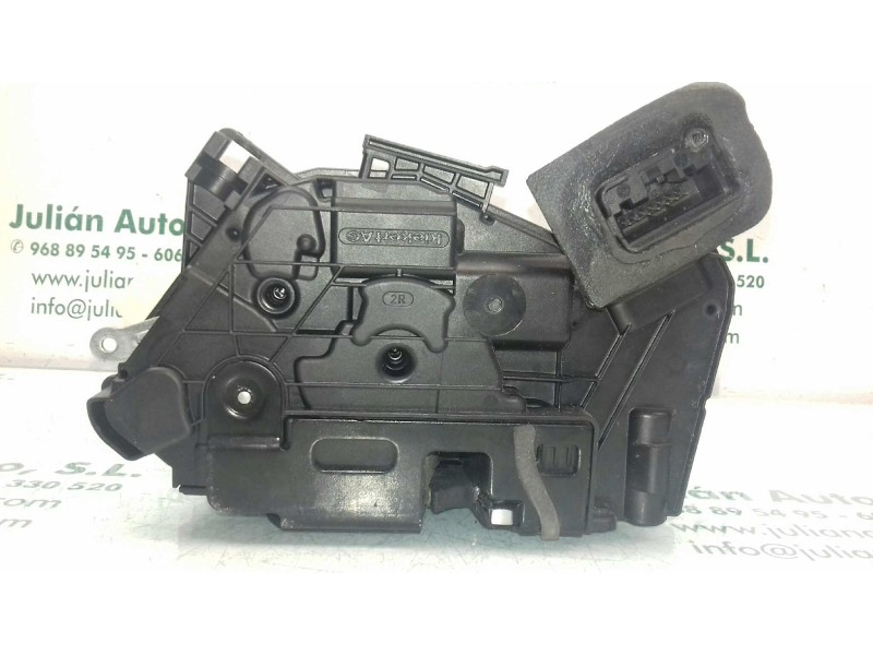 Recambio de cerradura puerta delantera derecha para seat leon st (5f8) reference referencia OEM IAM 5K1837016E 7 PINES NEGRO