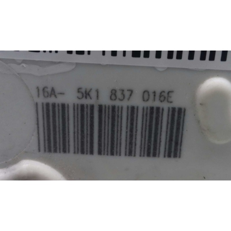 Recambio de cerradura puerta delantera derecha para seat leon st (5f8) reference referencia OEM IAM 5K1837016E 7 PINES NEGRO