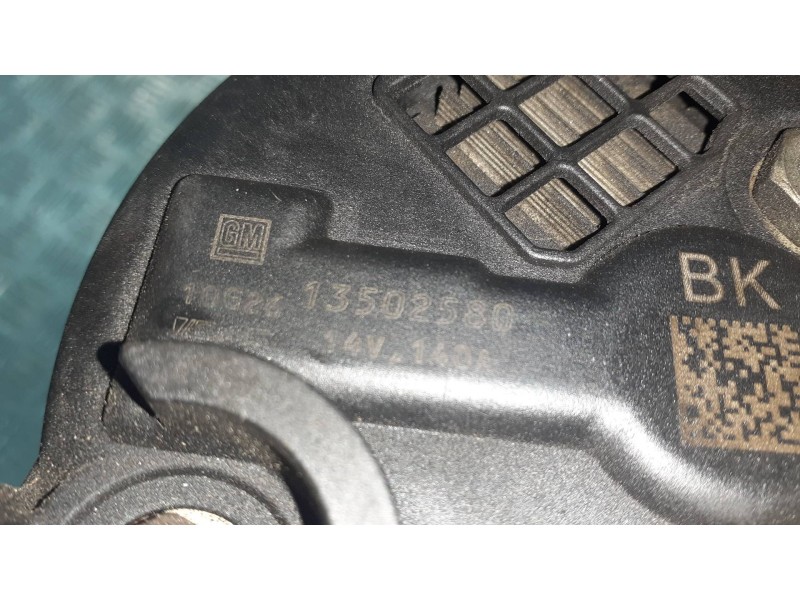 Recambio de alternador para chevrolet cruze lt referencia OEM IAM 13502580 GM 140A