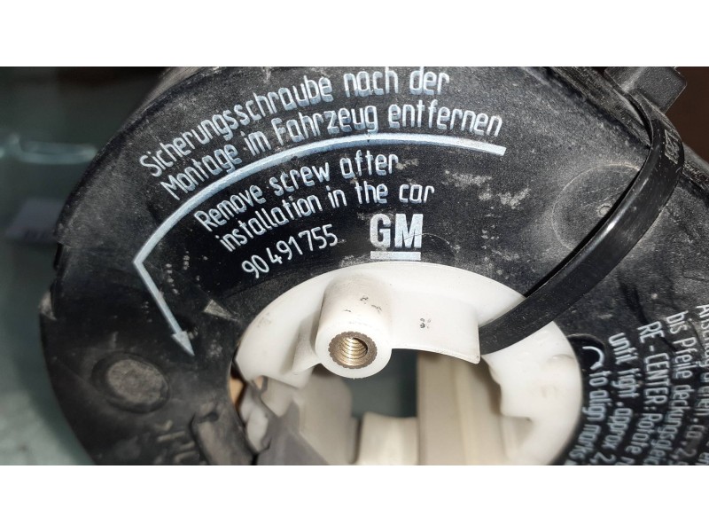 Recambio de anillo airbag para opel astra f berlina 1.6 16v referencia OEM IAM 90491755  GM