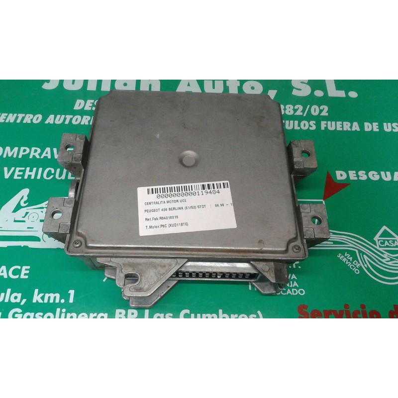 Recambio de centralita motor uce para peugeot 406 berlina (s1/s2) stdt referencia OEM IAM R04010019 9627453880 XUDLC01