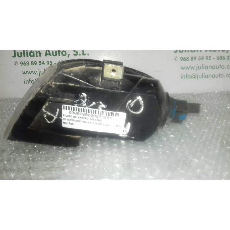 Recambio de piloto delantero derecho para mg rover serie 200 (xw) 218 vvc coupe referencia OEM IAM   VALEO 1132