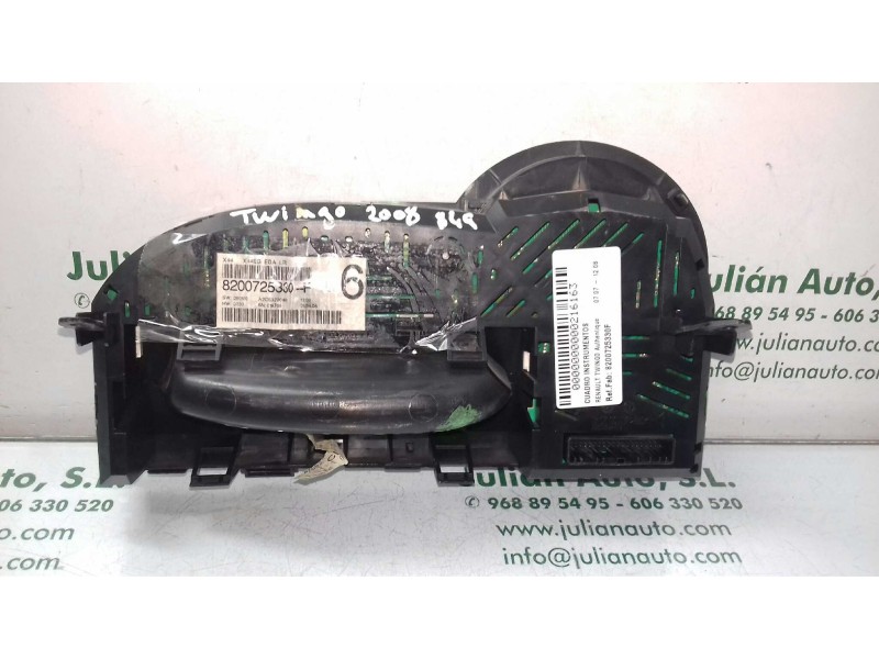 Recambio de cuadro instrumentos para renault twingo authentique referencia OEM IAM 8200725330F  