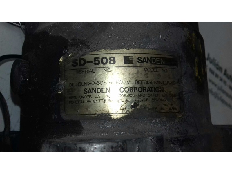 Recambio de compresor aire acondicionado para seat toledo (1l) base referencia OEM IAM SD508 SD508 SANDEN