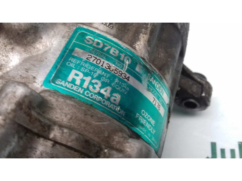 Recambio de compresor aire acondicionado para volkswagen polo berlina (6n2) conceptline referencia OEM IAM SD7B10 SD7B10 SANDEN