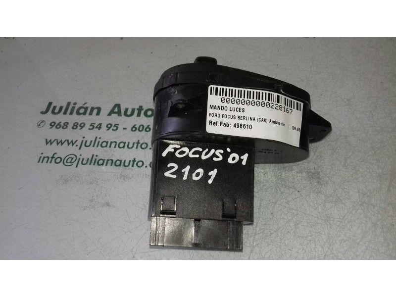 Recambio de mando luces para ford focus berlina (cak) ambiente referencia OEM IAM 498610  