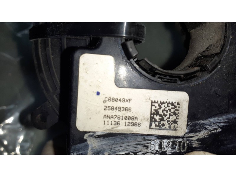 Recambio de anillo airbag para opel insignia berlina cosmo referencia OEM IAM 20817721 5TV0340G C68049XF